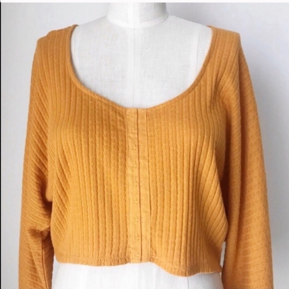 URBAN OUTFITTERS Blithe pointelle cropped cardigan - Picture 8 of 15